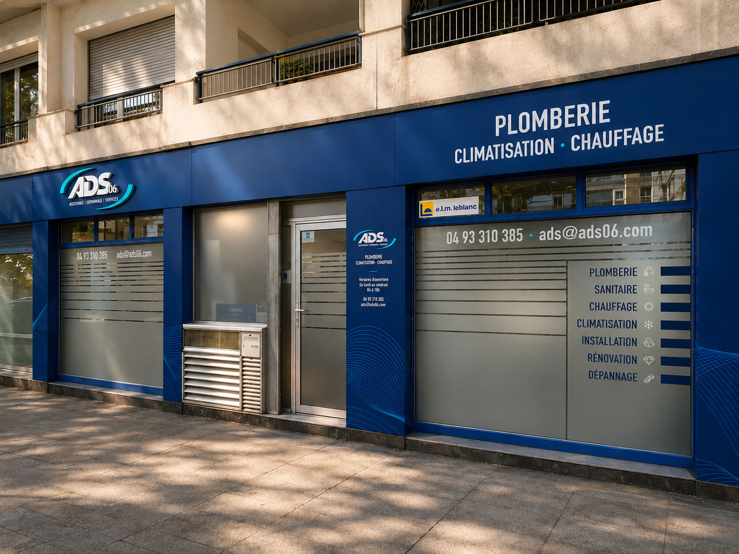 Vitrophanie : film dépoli ou adhésif imprimé, que choisir pour sa vitrine ?